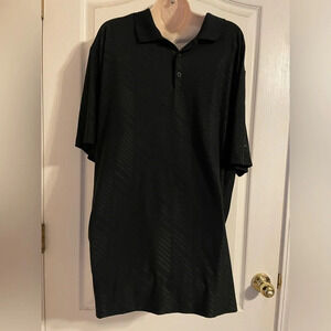 Nike Golf Black‎ Dri Fit Tour Performance Polo Size XL